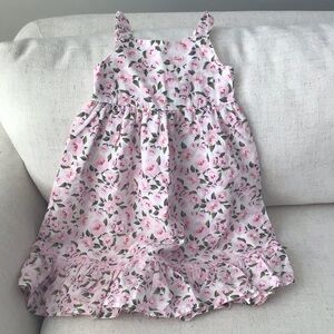 Catherine Malandrino Pink Floral Kids Dress